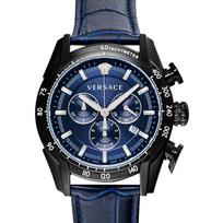 Versace vyriškas Ray Chronograph kvarcinis laikrodis VEDB00418 mėlyna