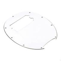 Bass Pickguard Guard Plate 9 Hole Instrument Accessory 4 String Basses Pick White white