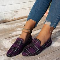 Madingi moteriški smailianosiai plokščiapadžiai batai Vienspalviai megzti slip-on batai Laisvalaikio kvėpuojantys balerinos moterims Plokščiapadžiai batai Loaferiai moterims 42