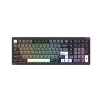 AKKO Gem 02 VIA Wireless Belaidė Žaidimų Klaviatūra | Black, Mirror