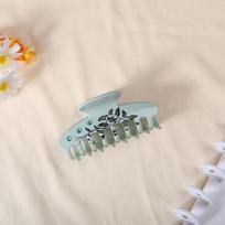 Dragon Bone Hair Claw: Fashionable, Durable, Large Clip for Updo Styles gray
