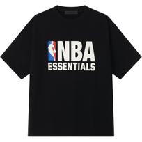 Fear of God Essentials NBA 90s Tee Vintage Black Men Tops 125NB252001F M white