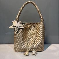 Gun Gun Small Handwoven Bag Fashion High-end Handbag One Shoulder Small Tote Women's Bag 31*12*22cm
