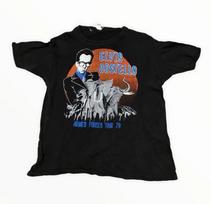 Elvis Costello Armed Forces Rock Unisex T-Shirt Full Size LI237 Unisex T-Shirt XXXL gray