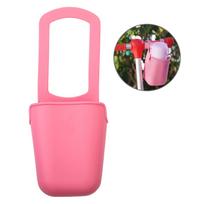 Outdoor Silicone Bike Cup Holder Portable Lightweight Bottle Mount Suitable for Most Bottles rožinė