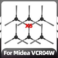Compatible for Midea VCR04W Robot Vacuum Replacement Parts Side Brush Mops HEPA Filter Spare Parts Accessories white