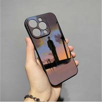 J-Johan Liebert Phone Case For IPhone 16,15,14,13,12,11,XS,XR,X,8,7,Pro,Max,Plus,mini Silicone Black Cover iphone12mini gray