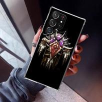 W-World Of W-Warcraft W-Wow Phone Case For Samsung Galaxy S23 S24 S25 Edge S26 Ultra S22 + S21 Plus S20 FE Cover Silicone Print Samsung S24 Ultra gray
