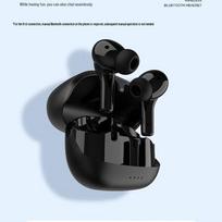 Newman LY09 True Wireless Bluetooth Earbuds juoda