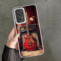 Guitar Retro Rock Music Soft Phone Case for Samsung A17 A16 A15 A14 A13 A57 A56 A55 A54 A53 A37 A36 A35 A34 A33 A26 A25 A24 A23 Samsung A14