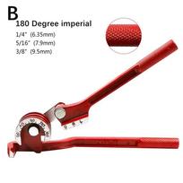 Bender 1/4  5/16  3/8  Brake Pipe Rolling Brass Copper Tube Pipe Manual Bending Tool Type Fuel Brake Pipe Bender Hand Tool A