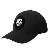 Che Guevara Baseball Cap Fitted Big Head Baseball Hat Custom Polyester Summer Wholesale Cap One size black