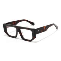 Retro Square Acetate Frame Men Luxury Brand Design Fashion Optical Glasses Frame Myopia Hyperopia Custom Prescription Glasses
