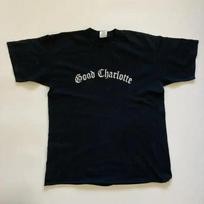 vintage 00s y2k good charlotte pop punk rock band tee XXL gray