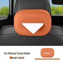 Silicone Protective Pad for Haval H6 Console: Wireless Charger Cup Holder & Gear Shift Cover Haval H6 orange