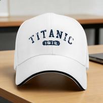 Titanic Ship 1912 Sun Baseball Cap  Summer Fashion Trucker Hat For Unisex Hiking Fishing Baseball Caps One Size white