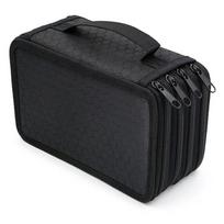 72-Hole Pen Pouch Waterproof Stationery Storage Bag Large Capacity Pencil Case  Students juoda