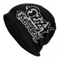 Custom O-Ozzyes Leads Music Trends Bravely Rock Beanie Cap Winter Warm Bonnet Femme Knitting Hats Fashion Skullies Beanies Hats One Size gray