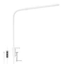 Lepro LED Clamp Desk Lamp, Eye-Friendly, Stand Lamp, Desk Lamp [Warm White, Cool White, Daylight White  10 Brightness Levels  5W Energy Saving  Ra80