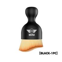Car Interior Cleaning Soft Brush Tool Dust Remover Accessories For MINI Cooper R60 R56 F56 F55 F57 F60 Countryman Convertible tnrjc00 black