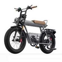 COSWHEEL CT20 Adult Electric Mountain Bike 60V 25Ah Battery 20×5.0 Fat Tire Men's E-Bike Off-Road CT20 sidabras