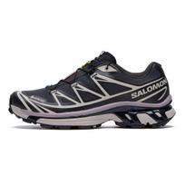 SALOMON XT 6 Running Shoes Unisex Black Beige L47861400 36 juoda