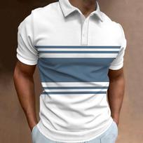 Essential Short Sleeve Polo Shirt, Casual & Comfortable for Daily Wear S gray