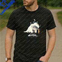 Streetwear Retro Anime Avatar The Last Airbender Summer Trend ShortSleeved Unisexs And Unisexs Shirt Comfortable TShirt S