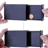 Cool Magic Black Box Vanished Box Puzzle Box Magic Tricks Surprise Box Kids Toy juoda