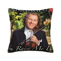 Andre Rieu Music  Pillow Cover  Fashion Pillow Case For Wedding Party Home Decor Graphic Cushion Cover Gift 30cmx30cm(12x12Inch) beige