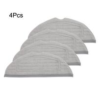 Microfiber Mop Cloths for Mova S10 S10 Plus Robot Vacuum Cleaner 4 Pack