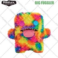 Didelis Fuggler Originalus Monstras Pliušinis Lėlė 38-45Cm Didelio Dydžio Juokingas Baisus Danties Monstras Crazy Rabbit Purus Kimštas Pagalvė blue