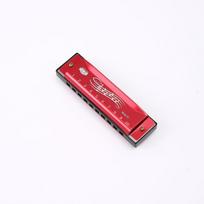 10 Hole Metal Harmonica With Clear Tone & Portable Case, Perfect For Beginners Music Lovers Daily Home Outdoor Practice D red
