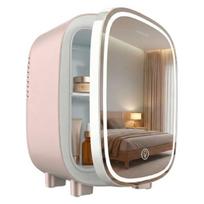 Cecotec Mini kosmetikos šaldytuvas 4 L su veidrodžiu CoolingBeauty 4000 Mirror Rose. LED šviesa su 3 intensyvumais