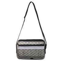 Anti-Static Clear PVC Bag Cleanroom Engineer Tool Computer Working Bags for Women Men Shoulder Crossbody Pouch black