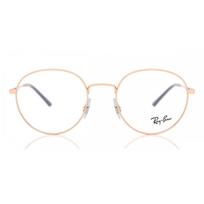 Ray Ban Rx3681v 3094 Unisex Eyeglasses Rose Gold/50-20-145 white