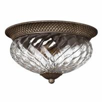 Elstead Lighting lubinis šviestuvas Plantation HK-Plant-F-L-PZ, bronzinės spalvos
