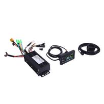 Electric Scooter Conversion Kit 26A Controller Rainproof LCD GD02 Color Display Meter 130X Thumb Throttle for 36V 48V black