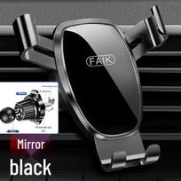 Gravity Sensor Triangular Car Phone Holder for Air Vents gray