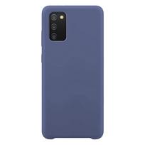 Silikoninis dėklas Samsung Galaxy A03s – mėlynas