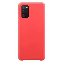 Silikoninis dėklas Samsung Galaxy A03s – raudonas