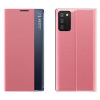 Atverčiamas dėklas Samsung Galaxy A03s – rožinis