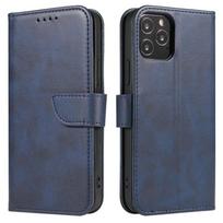 Magnet Case atverčiamas dėklas su stovu Xiaomi Redmi Note 11 Pro+ 5G – mėlynas