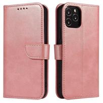 Magnet Case dėklas su stovu Xiaomi Redmi Note 11 Pro+ 5G – rožinis