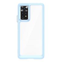 Outer Space Case silikoninis dėklas Xiaomi Poco M4 Pro 5G – mėlynas