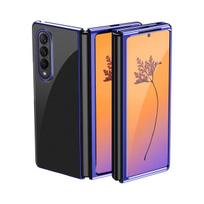 Plating Case dėklas Samsung Galaxy Z Fold 4 – mėlynas