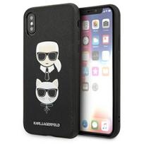 Karl Lagerfeld dėklas iPhone XS Max – juodas
