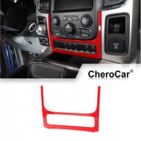 For Dodge RAM 1500 2010-2017 Center Console Adjust Switch Panel Cover Trim Frame gray