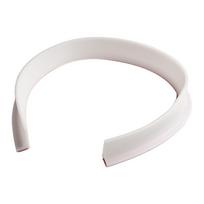 Vandens barjeras Aukštos kokybės Visiškai nauja Silikoninė sandarinimo juosta White 50cm white