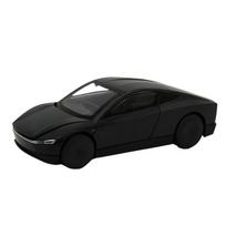 1/32 Tesla ROBOTAXI Šaunus futuristinis lydinio modelis, Šaunus garsas ir šviesa, Išskirtiniai stalo papuošalai, Kalėdinės/gimtadienio dovanos juoda